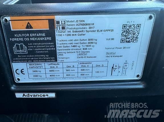 Hyster J2,5XN 디젤 지게차