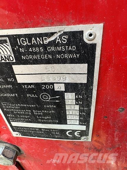 Igland 55 VINSJ 임업 장비 - 기타