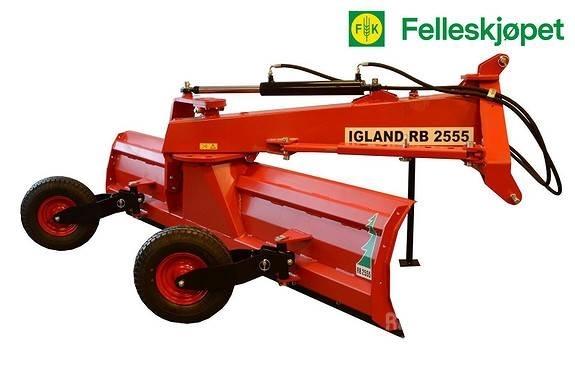 Igland RB2555 제설 블레이드 및 제설기