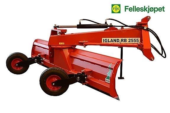Igland RB2555 제설 블레이드 및 제설기