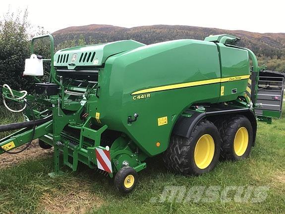 John Deere C441HR 원형 곤포기