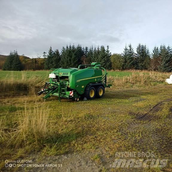 John Deere C441R 원형 곤포기