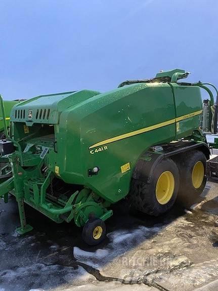 John Deere C441R 원형 곤포기