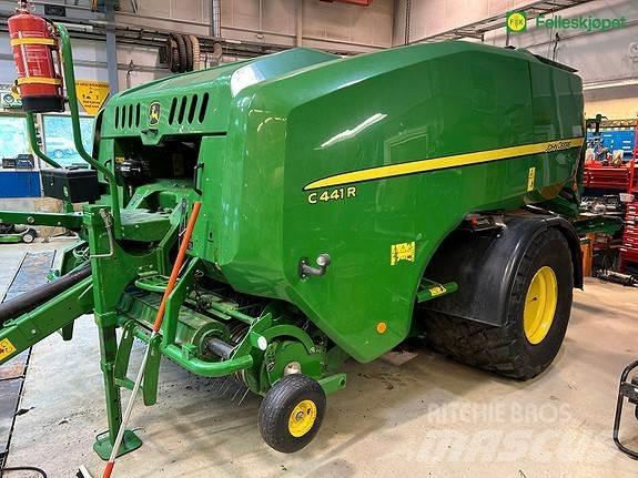John Deere C441R 원형 곤포기