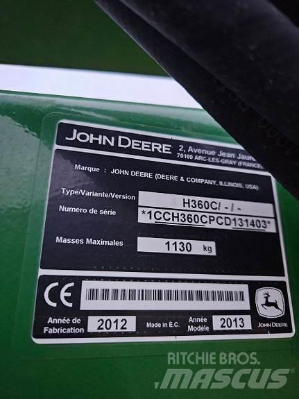 John Deere H360C 농기계 - 기타