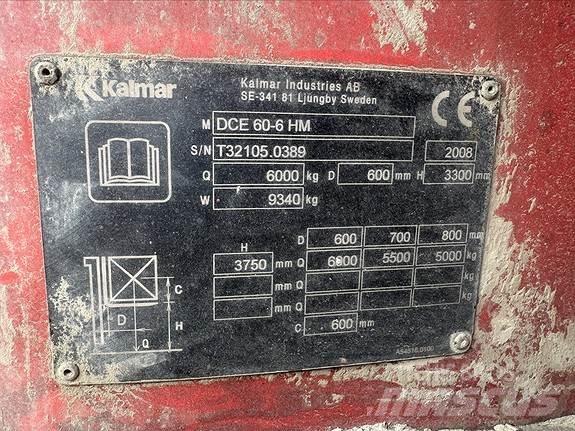 Kalmar DCE60 디젤 지게차