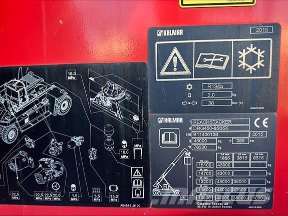 Kalmar DRG450 디젤 지게차
