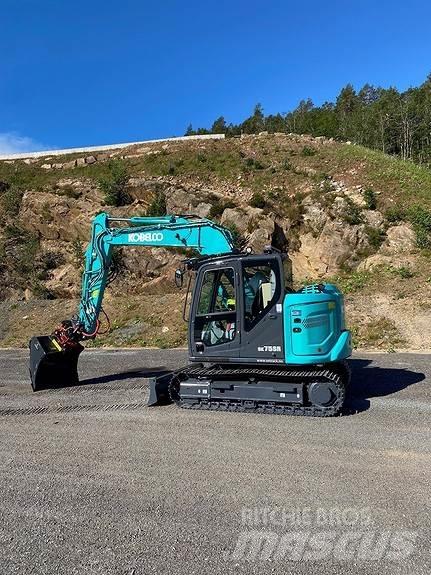 Kobelco SK75SR-7 중형굴삭기 7톤-28톤