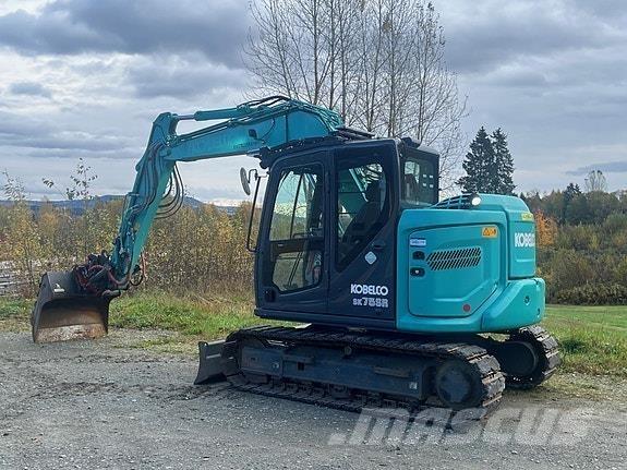 Kobelco SK75SR-7 대형 굴삭기 29톤 이상