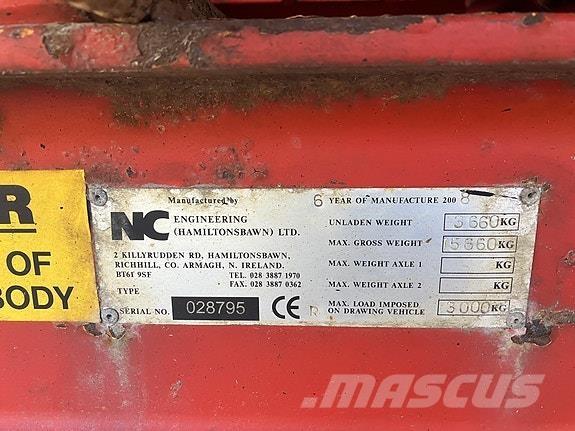 NC DE-1240 다목적 트레일러