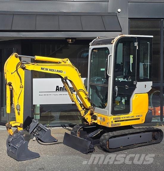 New Holland E18SR 소형 굴삭기 7톤 미만