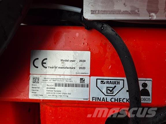 Rauch Axis 30.2 퇴비살포기