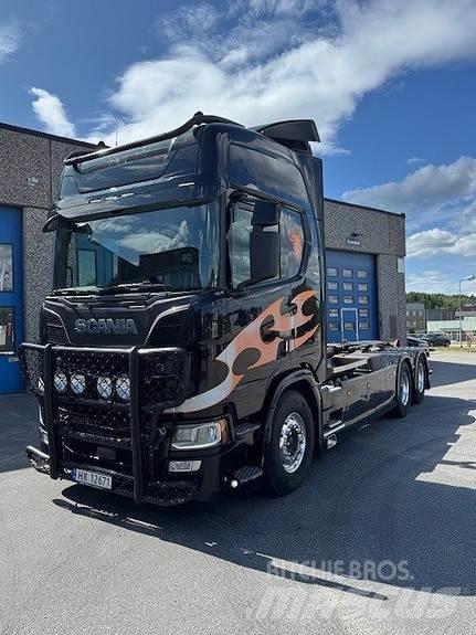 Scania R580LB6X4Nb 케이블 리프트 탈착식 트럭