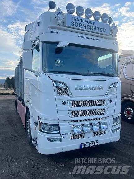 Scania R650B6X2NB 케이블 리프트 탈착식 트럭