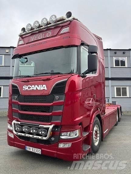 Scania S 580 케이블 리프트 탈착식 트럭