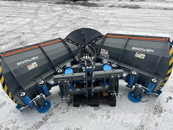 Snowek N320 제설 블레이드 및 제설기