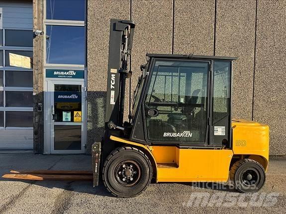 TCM FD50 디젤 지게차
