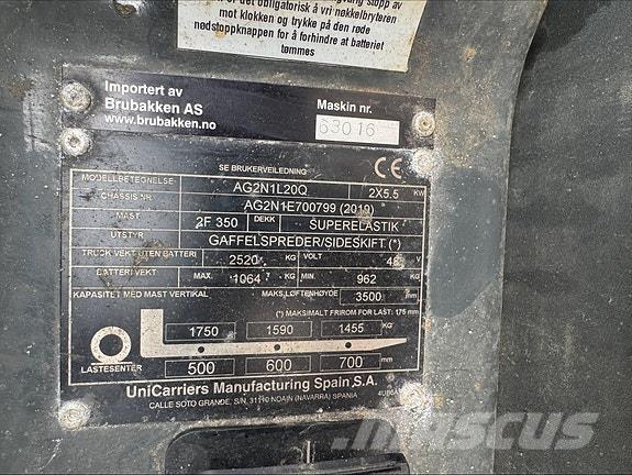 TCM FTB20 63016 디젤 지게차