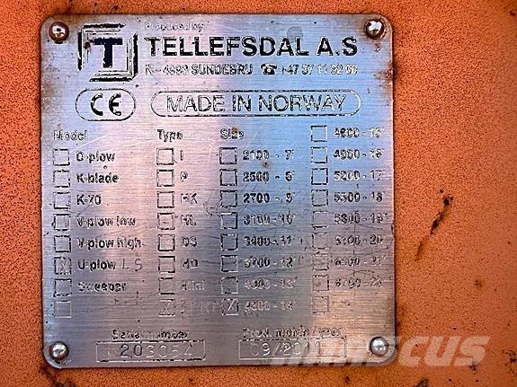 Tellefsdal U-4300 기타 도로 및 제설 기계