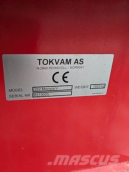 Tokvam 262 monster. 제설기