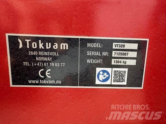 Tokvam VT 320 제설 블레이드 및 제설기