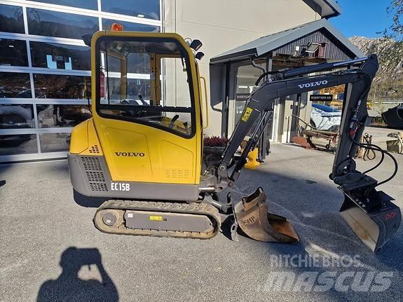 Volvo EC15B 소형 굴삭기 7톤 미만