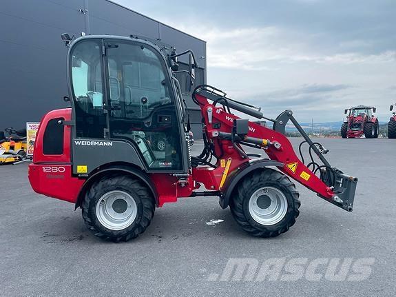 Weidemann 1280  스키드로더