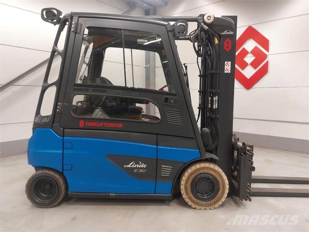 Linde E30L-01 전동 지게차