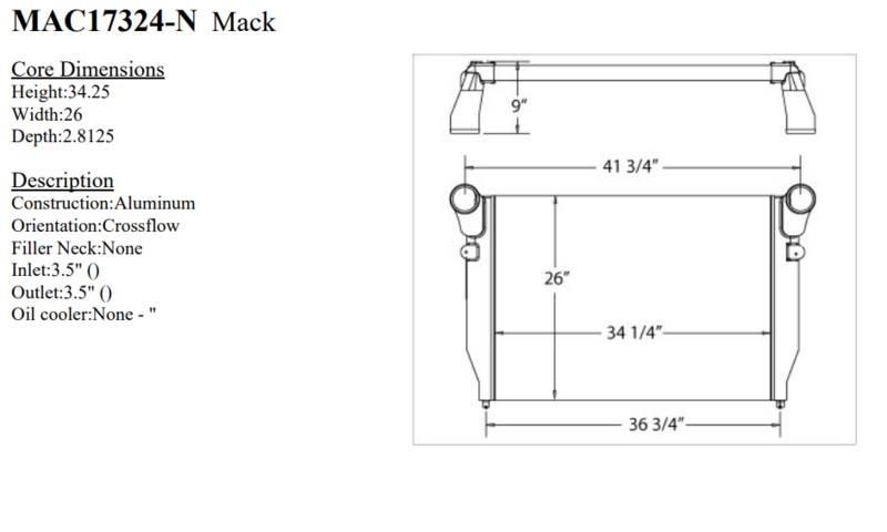 Mack CXN 운송 장비 - 기타