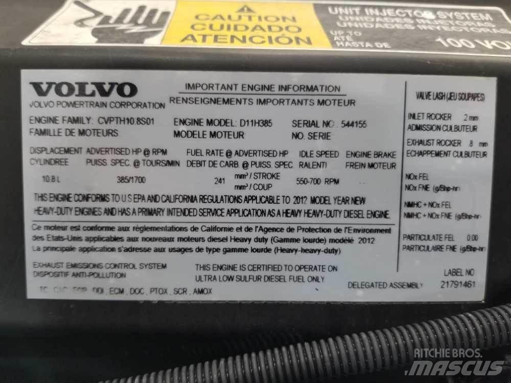 Volvo D11H 엔진