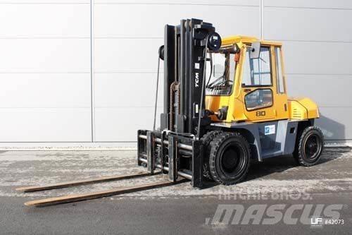 TCM FD 80-9 디젤 지게차