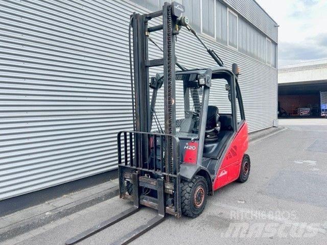 Linde H20D 디젤 지게차