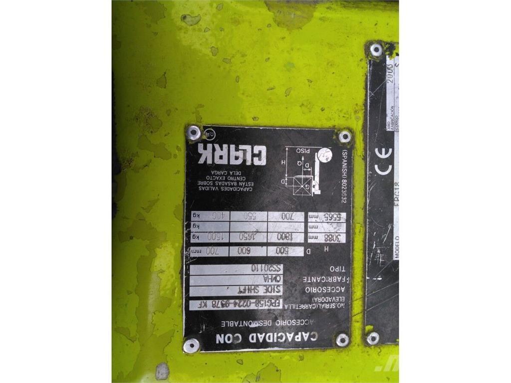 Clark EPG18 전동 지게차