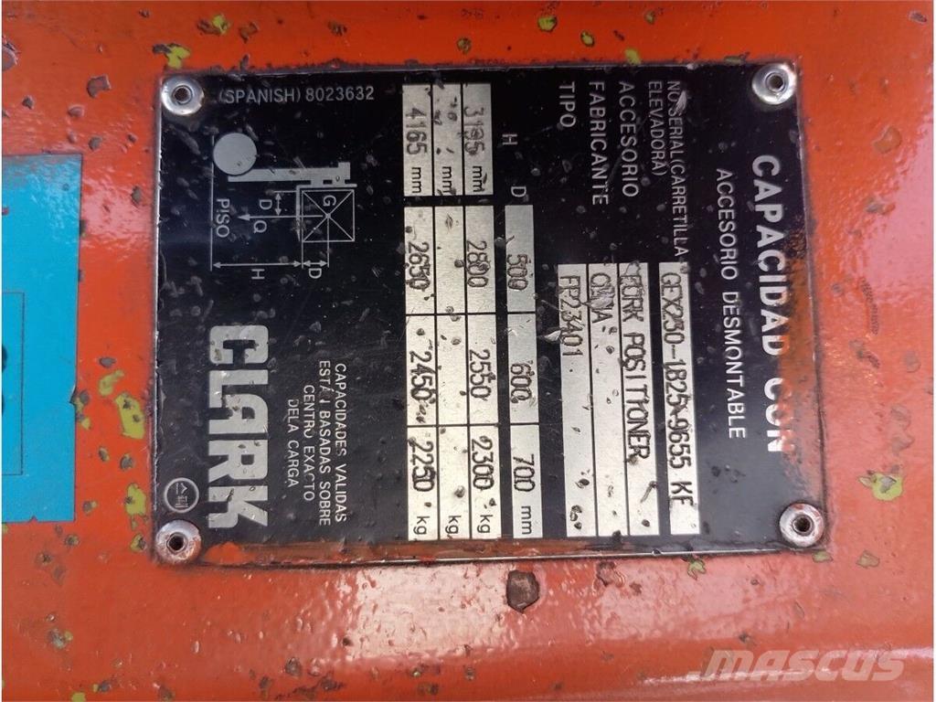 Clark GEX30 자재 장비 - 기타