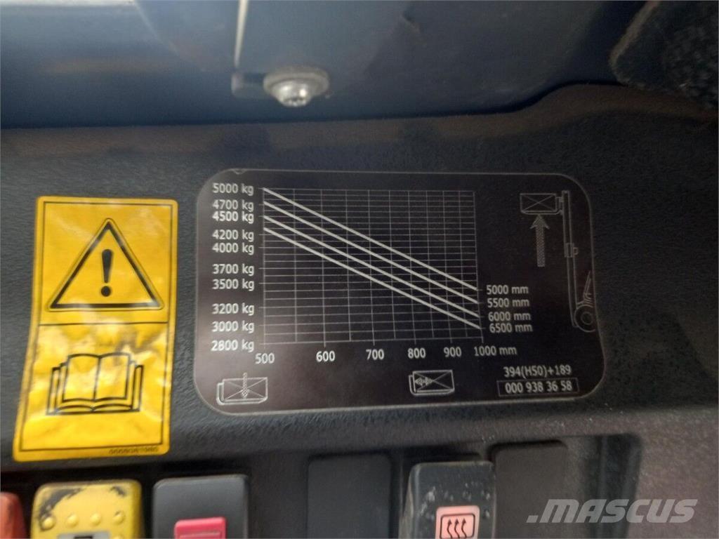 Linde H50D 디젤 지게차