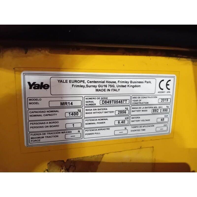 Yale MR14 리치 트럭