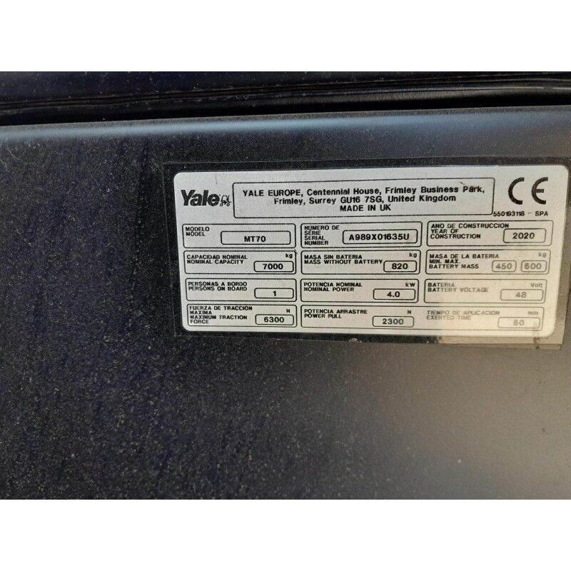 Yale MT70 견인 트럭