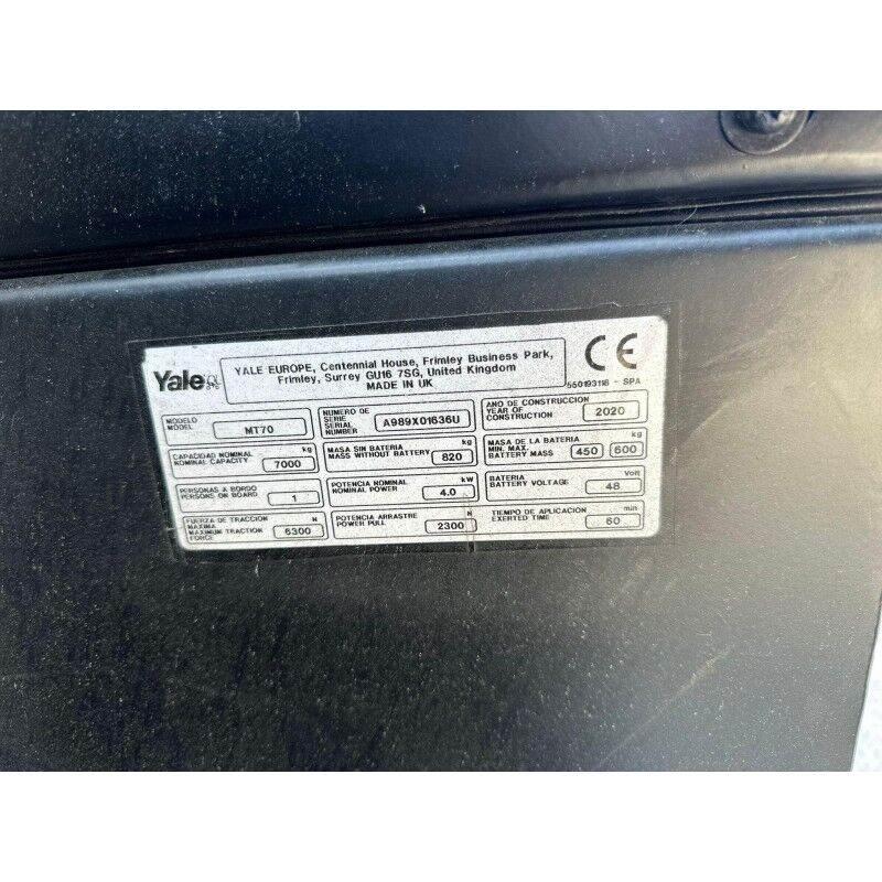 Yale MT70 견인 트럭