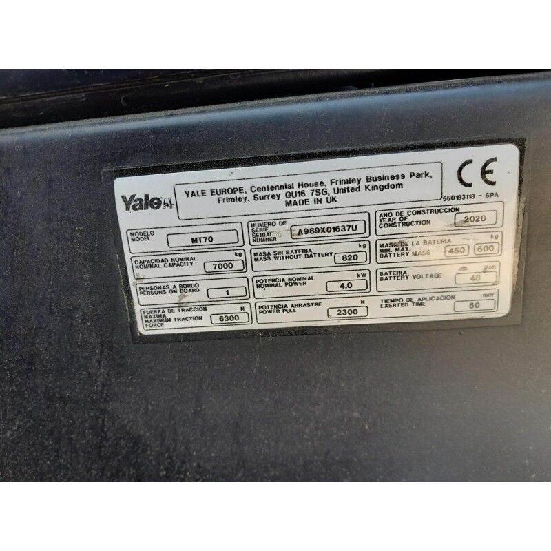 Yale MT70 견인 트럭