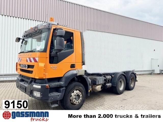 Iveco AD260T41 6x4, EEV 새시 운전실 트럭