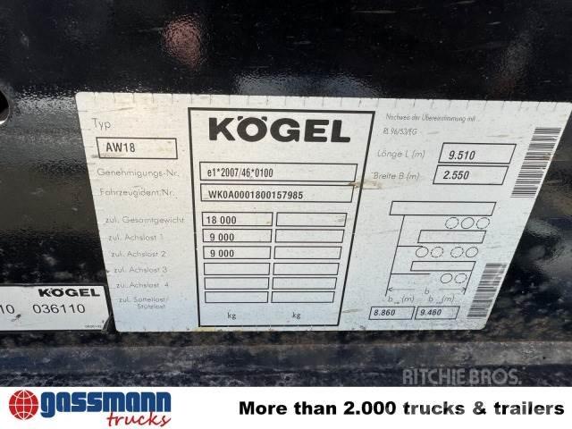 Kögel AW 18 기타 트레일러