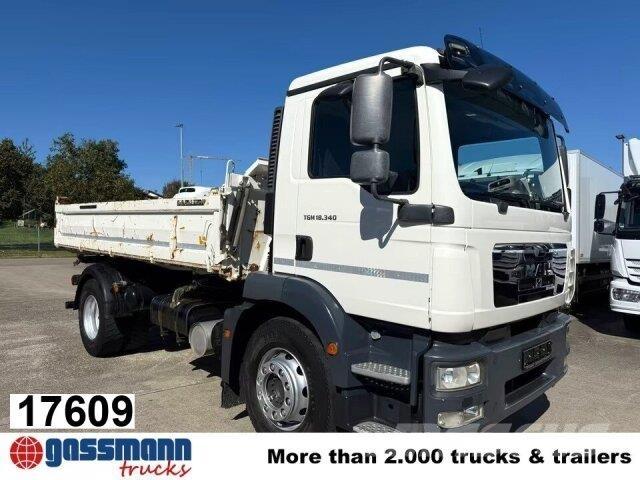 MAN TGM 18.340 4x2 BB 덤프 트럭