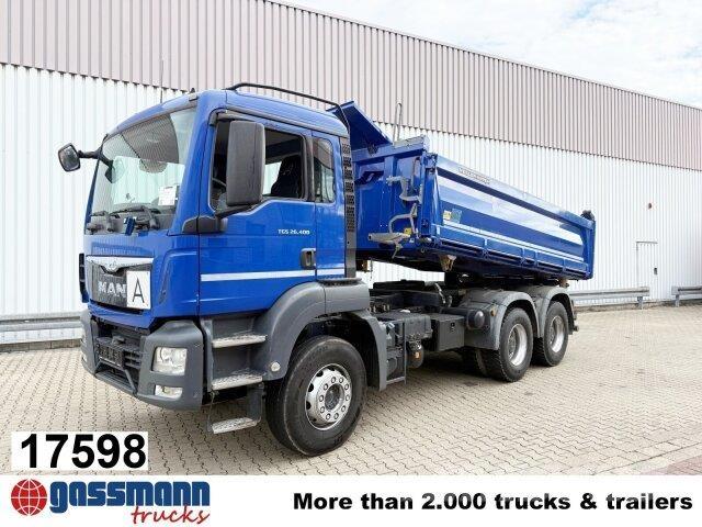 MAN TGS 26.400 6x4 BB 덤프 트럭