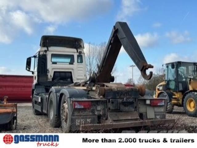 MAN TGS 26.440 6x2 BL 훅 리프트 트럭
