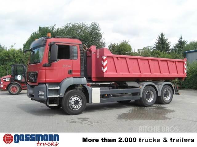 MAN TGS 33.400 6x4 BL 훅 리프트 트럭