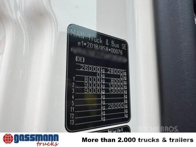 MAN TGS 33.440 BB 6x4 훅 리프트 트럭