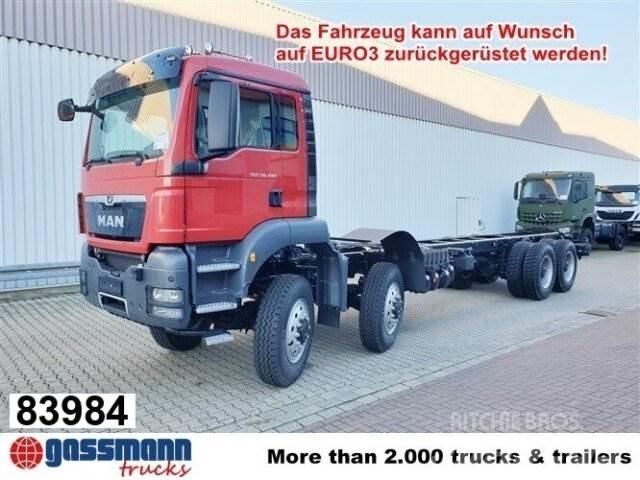 MAN TGS 41.480 8X6 BB 새시 운전실 트럭
