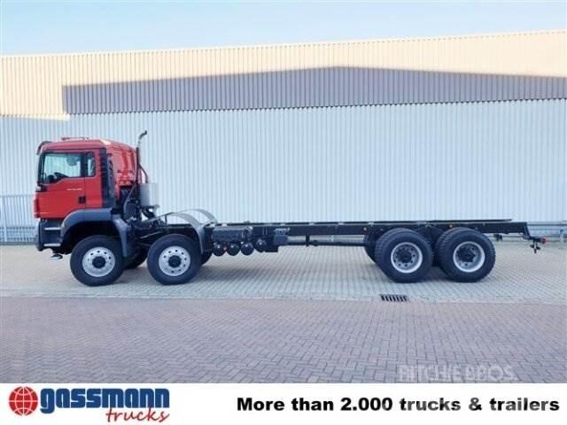 MAN TGS 41.480 8X6 BB 새시 운전실 트럭