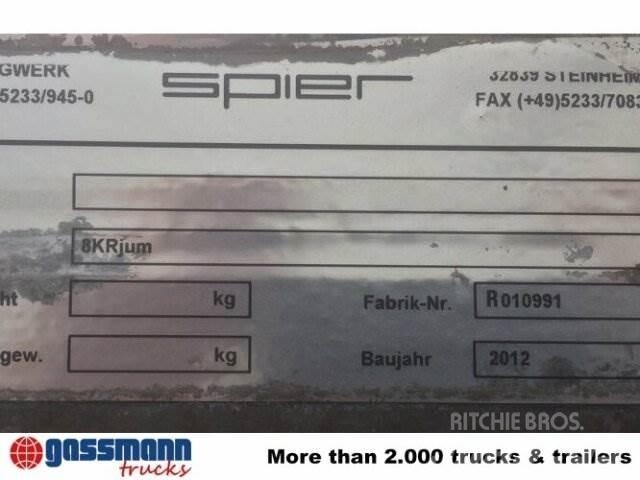 Spier Hubwechselrahmen 컨테이너 트럭