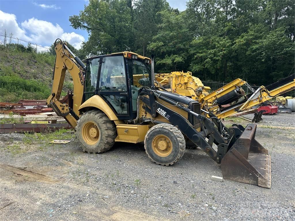 CAT 420E 백호로더